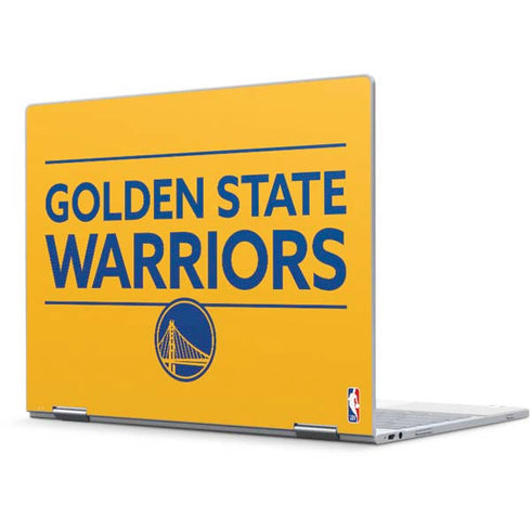 NBA Golden State Warriors Standard - Yellow Pixelbook Skin